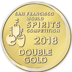 San Francisco World Spirits Competition DOUBLE GOLD 2018