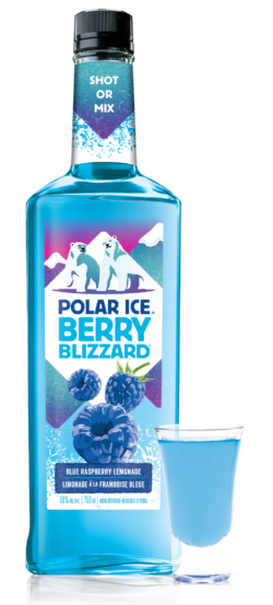 NEW! Polar Ice Berry Blizzard. Please enjoy our products responsibly