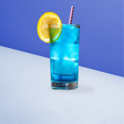 Blue Lagoon Cocktail Drink Image for the Polar Ice Berry Blizzard