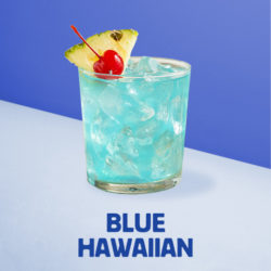 Berry Blizzard Blue Hawaiian Cocktail Drink Image for the Polar Ice Berry Blizzard