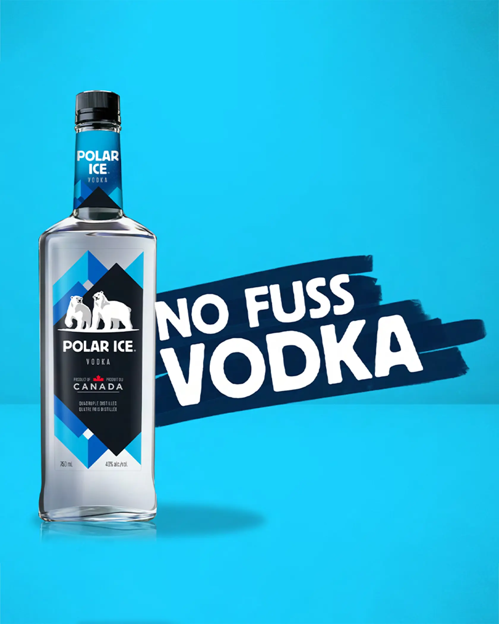 Polar Ice Vodka - No Fuss Vodka